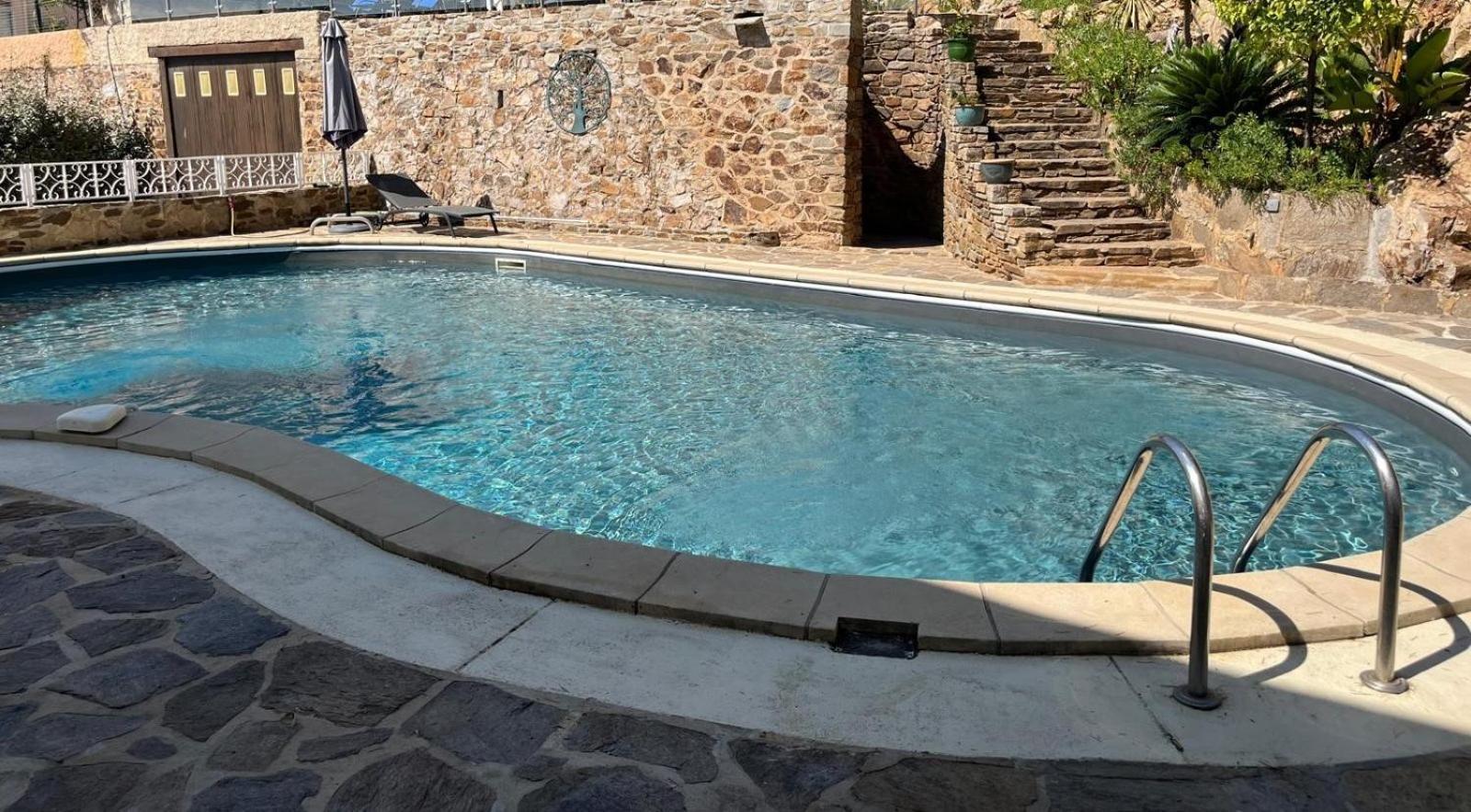 Meuble Tourisme 4*, Les Pieds Dans L'Eau, Villa Las Palmeras La Londe-les-Maures Bagian luar foto
