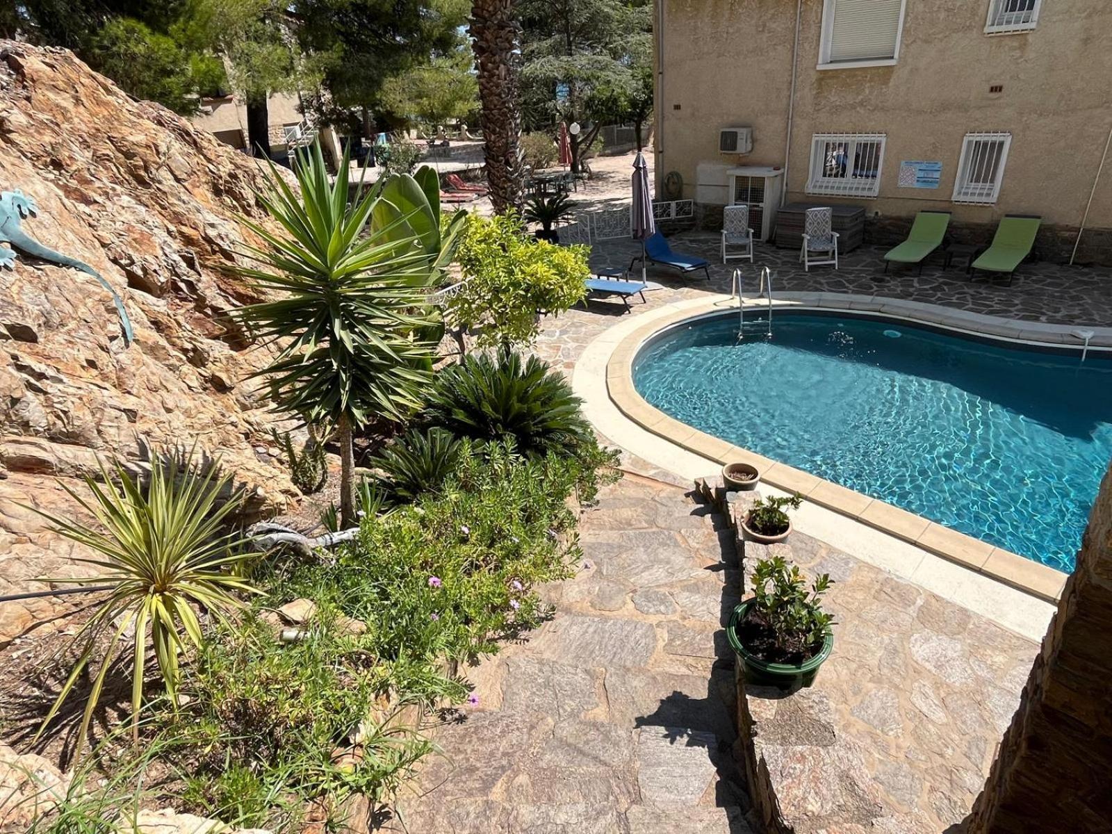 Meuble Tourisme 4*, Les Pieds Dans L'Eau, Villa Las Palmeras La Londe-les-Maures Bagian luar foto
