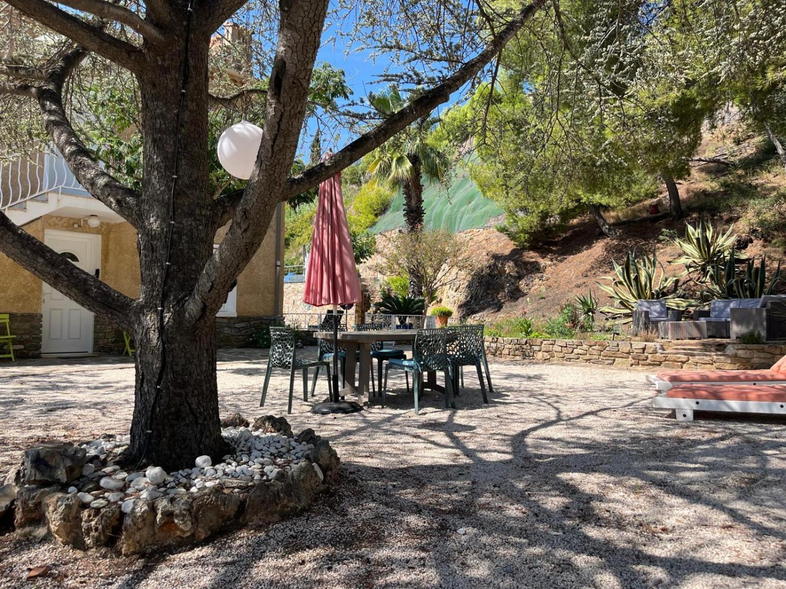 Meuble Tourisme 4*, Les Pieds Dans L'Eau, Villa Las Palmeras La Londe-les-Maures Bagian luar foto